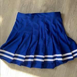 Chassé Blue pleated cheer skirt